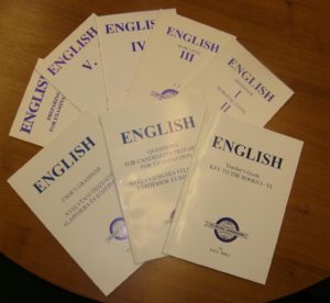 Nyelviskola angol nyelvtankönyv családja